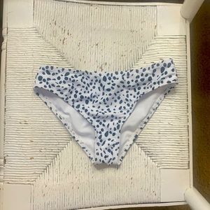 Shein bottoms- size 7/8- black and white pokodot print